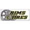 Signmission RIMS & TIRES BANNER SIGN wheels tires car rims truck suv automotive auto repair B-Rims & Tires - alternate 1